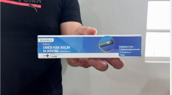 Pacientes com diabetes em Juazeiro receberão canetas reutilizáveis de insulina