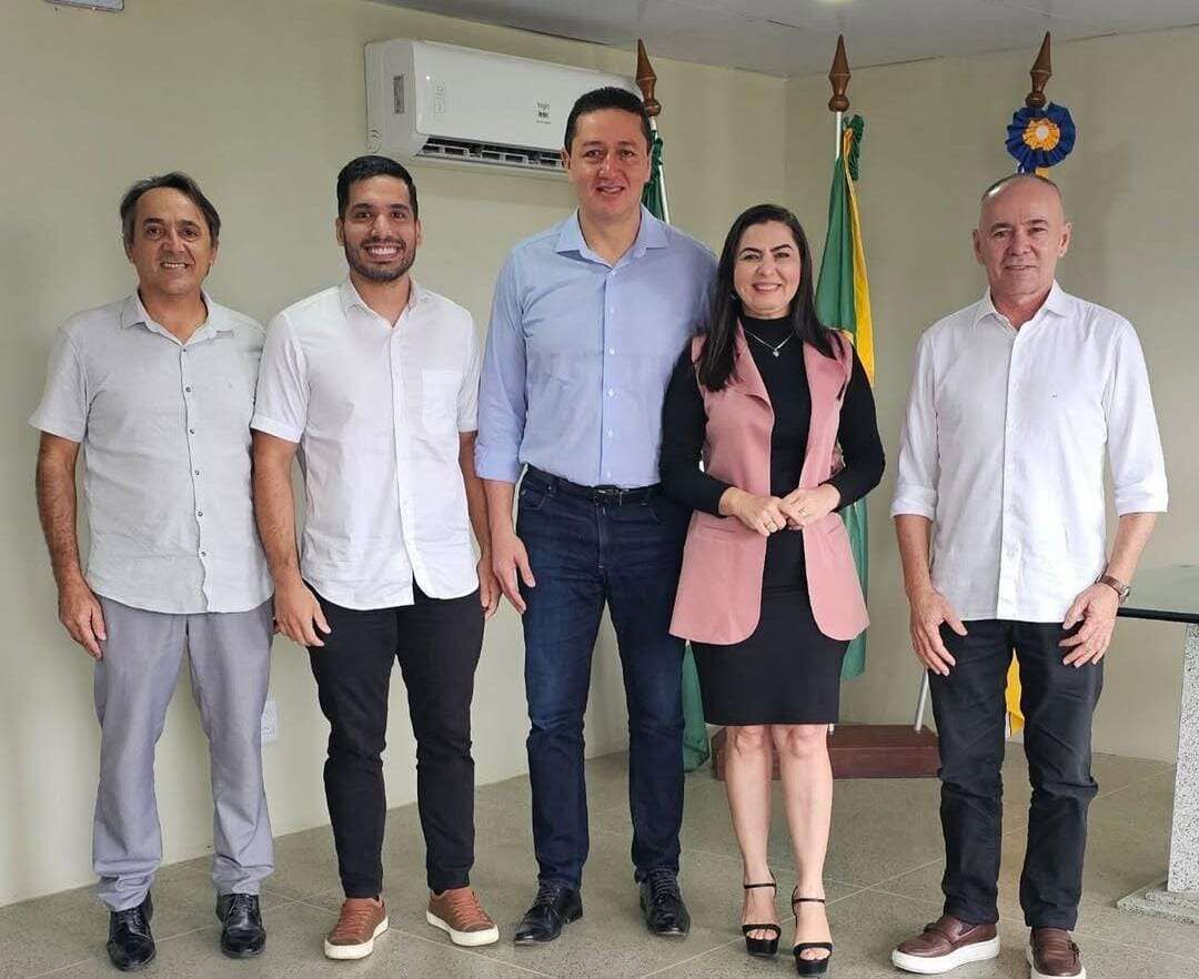 Glêdson recebe André Fernandes em Juazeiro do Norte