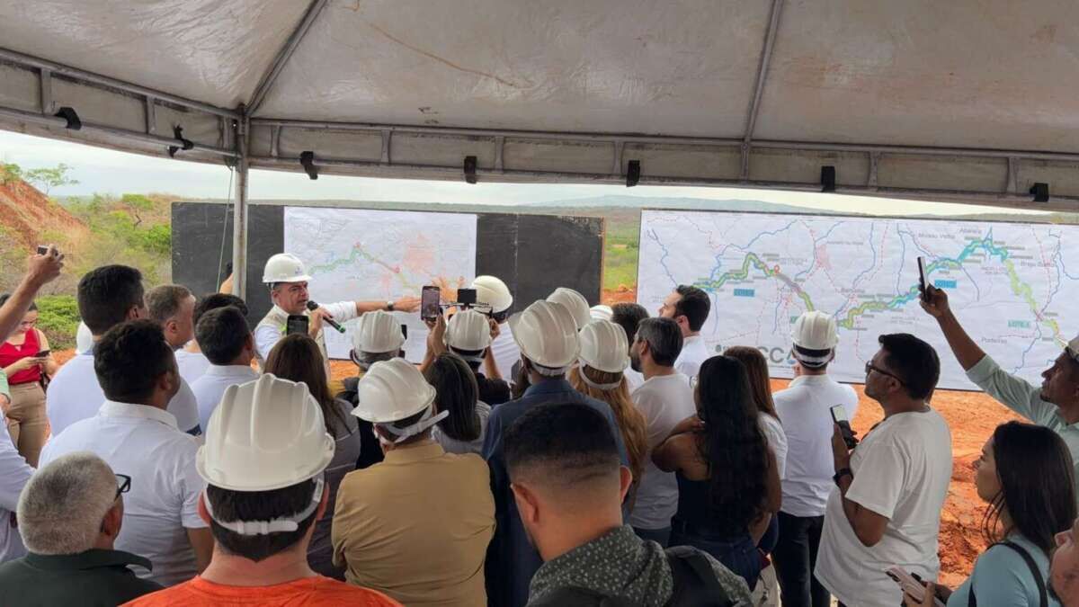 Obras do Cinturão das Águas avançam com previsão de inauguração em fevereiro