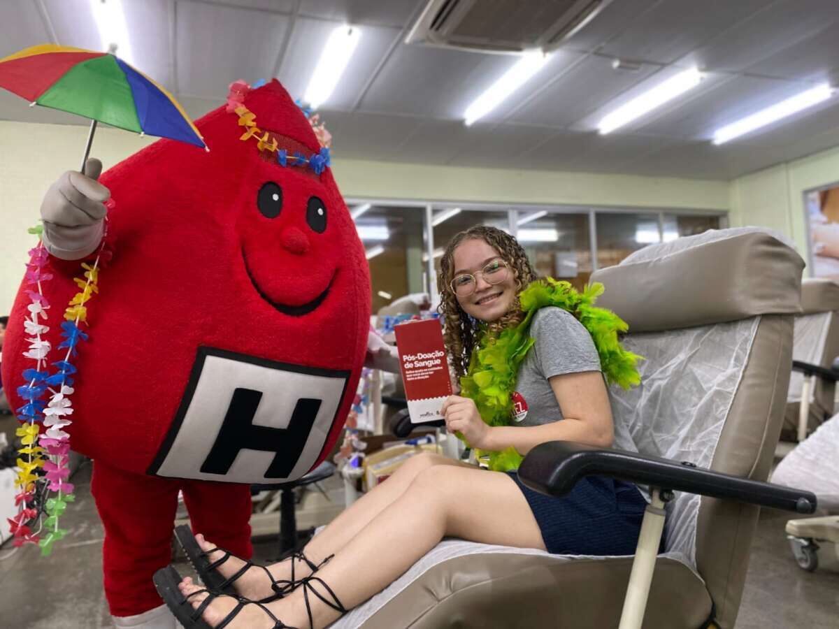 Hemoce lança campanha de doação de sangue no Carnaval