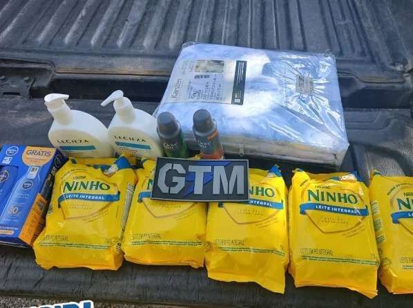 Homem é preso em flagrante por furto em supermercado