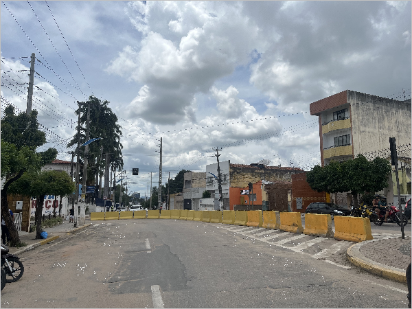 Crato tem mudanças em vias e reforço na sinalização durante obras do canal