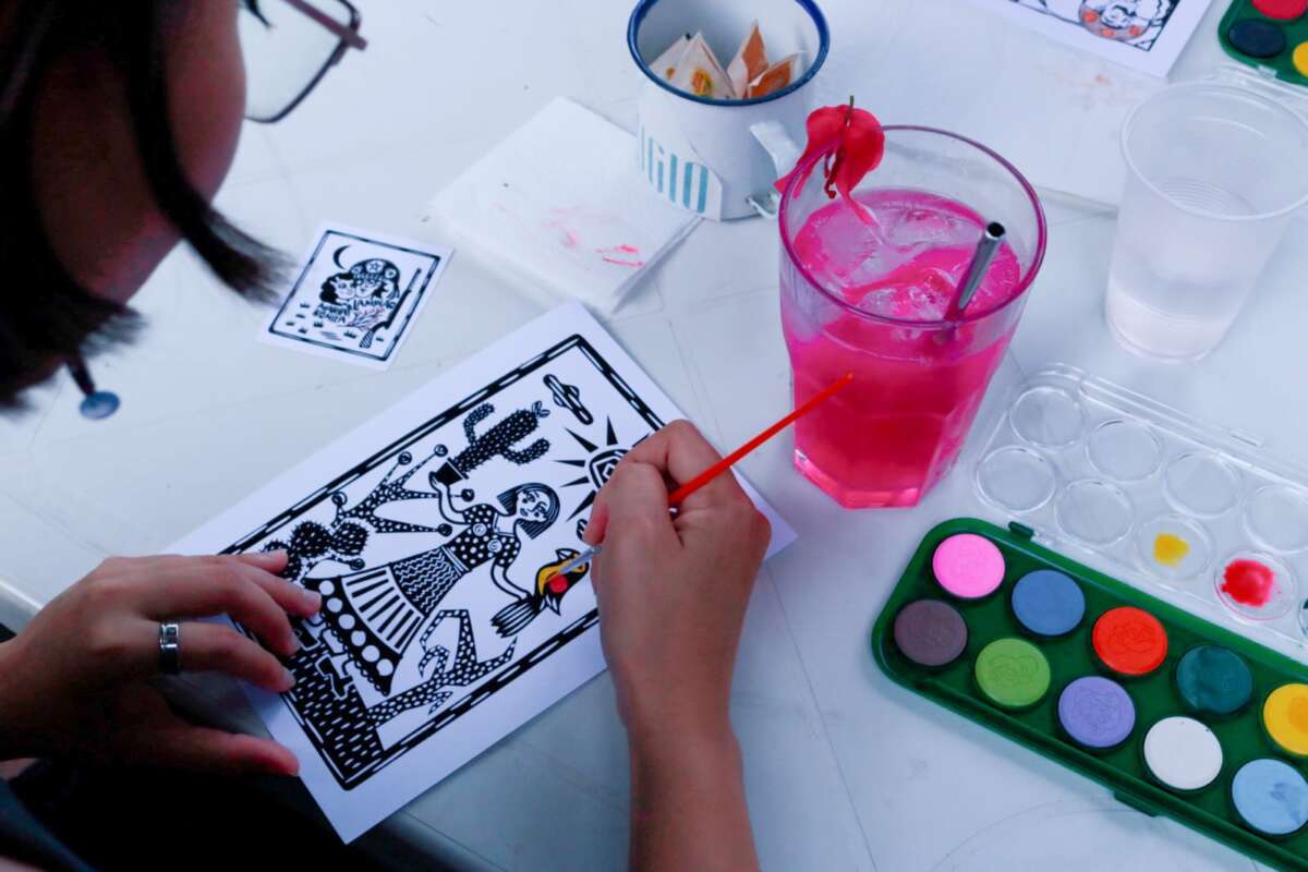 “Colorindo o Centro Histórico” promove encontro de aquarela em Juazeiro do Norte