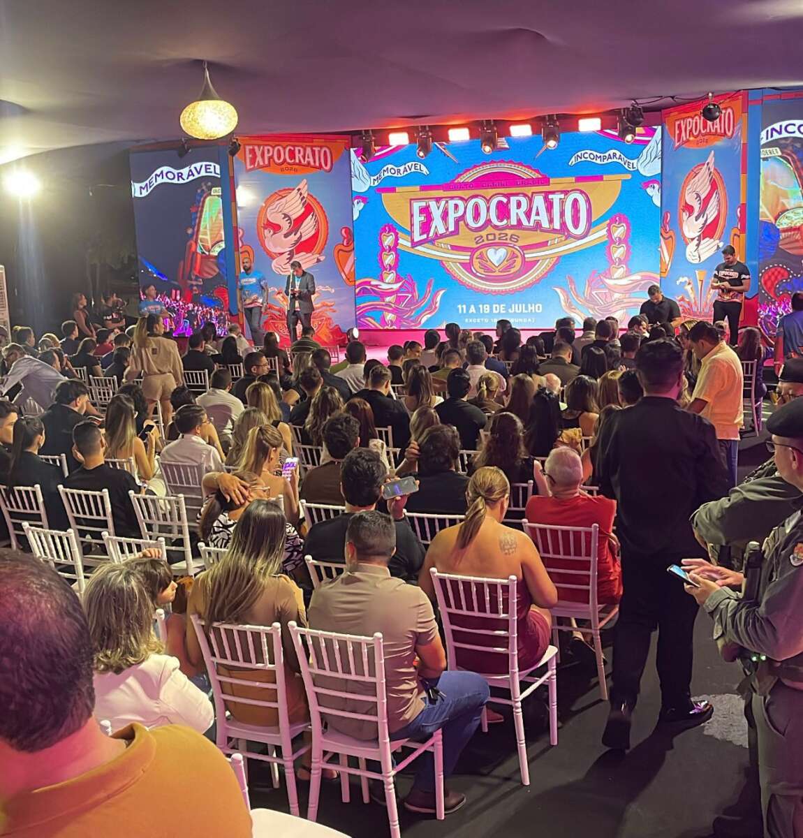 Segurança reforçada deve garantir tranquilidade na Expocrato