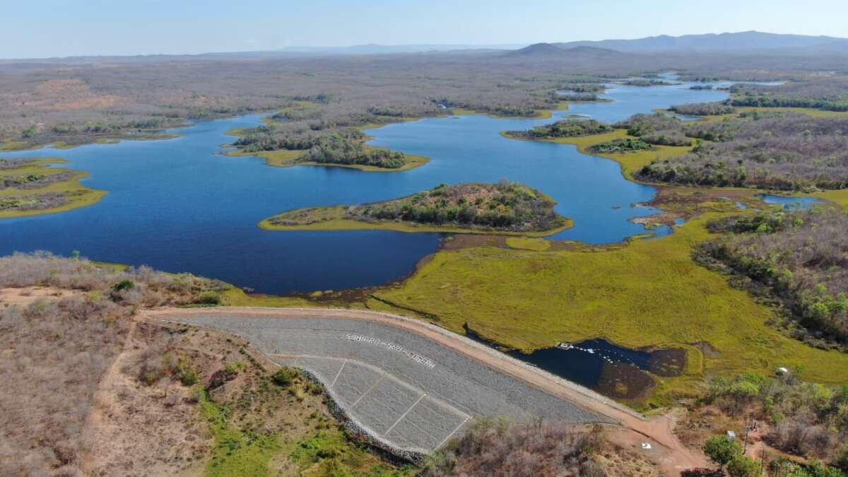 Volume armazenado na Bacia do Salgado ultrapassa 65% da capacidade