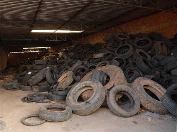 Juazeiro do Norte ganha novo ecoponto para descarte de pneus e vidro