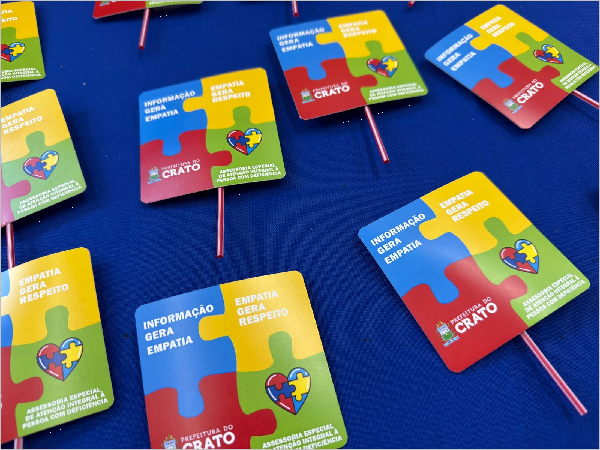 Crato realiza ações de conscientização e inclusão durante Semana do Autismo