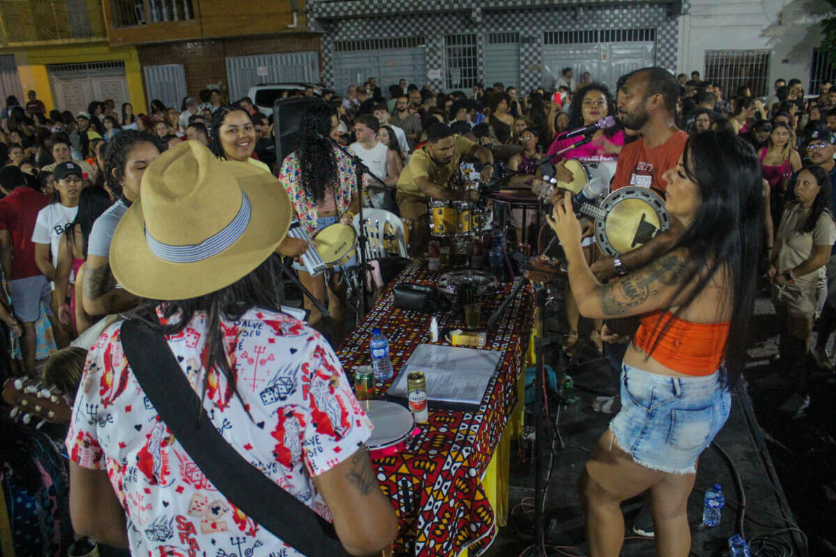 Crato recebe 18º Sambocracia em celebração ao Dia Nacional da Mulher Sambista 