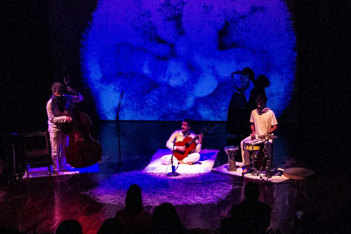 Raphael Arcänjo apresenta show em noite de música e poesia na ONG Beatos