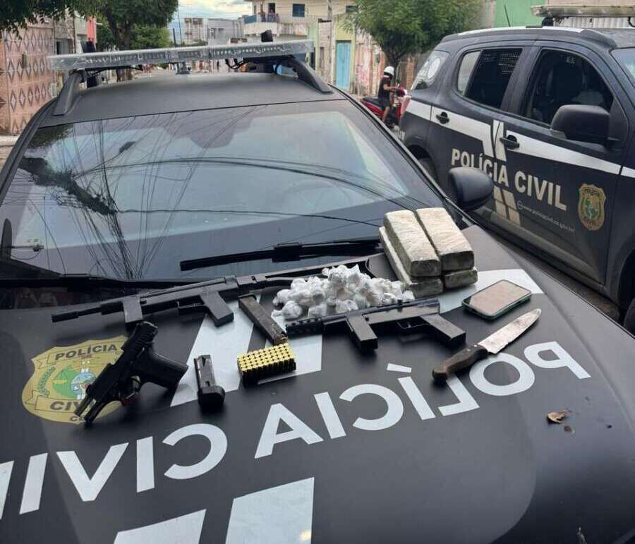 Polícia Civil deflagra três operações para prender integrantes de grupos criminosos