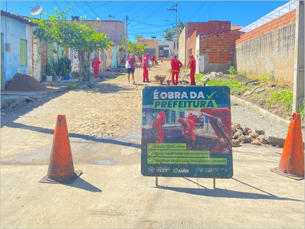 Juazeiro anuncia intervenções em dez vias do município