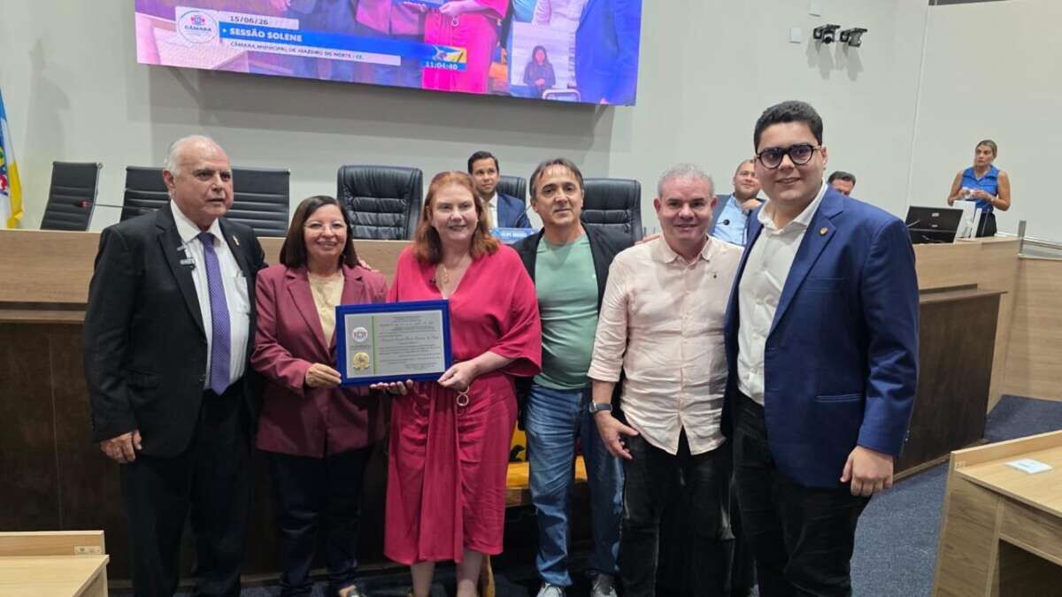 Deputada Fernanda Pessoa recebe Título de Cidadã Juazeirense