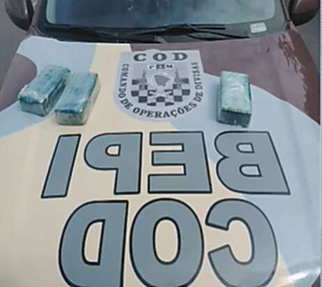 Polícia apreende 3 kg de crack em veículo de entregas dos Correios