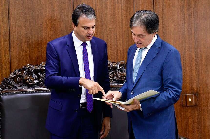 Camilo e Eunício estão entre os parlamentares mais influentes do Congresso