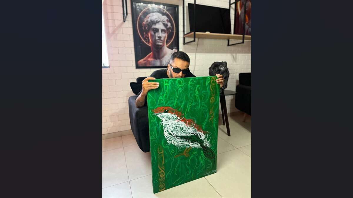 Caririense apresenta o calligraffite como expressão artística e cultural