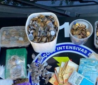 Homem é preso com mais de 660 gramas de maconha e R$ 13 mil em Juazeiro