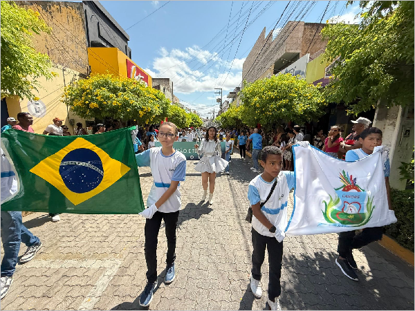 Cariri celebra Independência do Brasil com desfiles cívicos