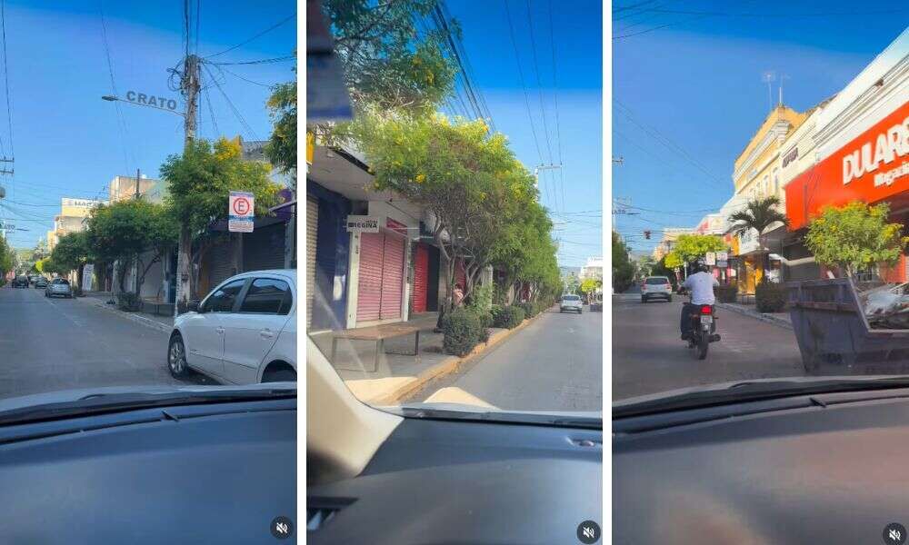 Corretor é criticado após reclamar de lojas fechadas às 7h no Crato