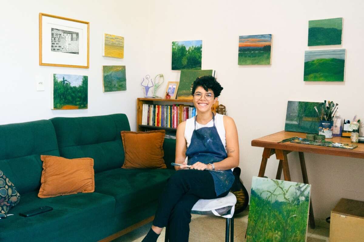 Artista leva pesquisa sobre paisagem caririense para residência artística na França