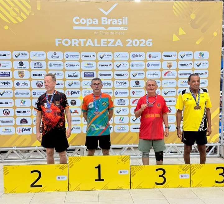 Juazeirense conquista ouro na Copa Brasil de Tênis de Mesa