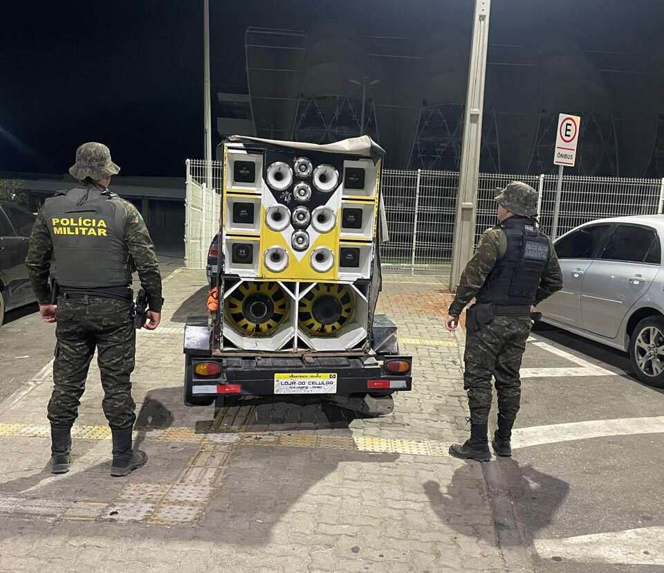 Fiscalização apreende quatro paredões de som em Juazeiro e Barbalha