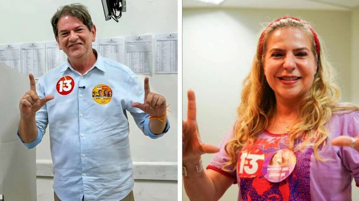 Cid Gomes e Luizianne Lins são eleitos para o Senado pelo Ceará